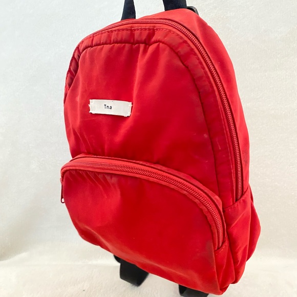 Aritzia TNA Mini backpack (Red) - Picture 5 of 11